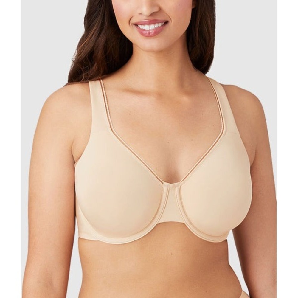 Wacoal NWT High Standards Underwire Bra Sand Beige 855352 Size 42G